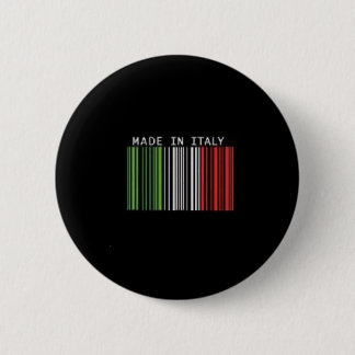 Made In Italy Pinback Button