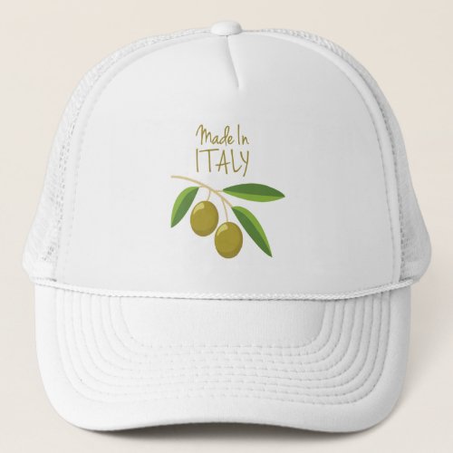 Made In Italy Trucker Hat