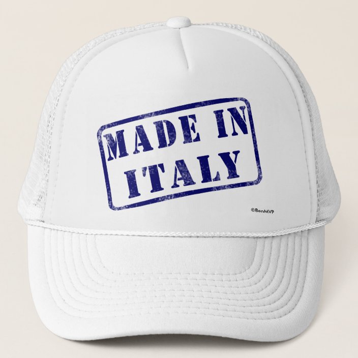 Made in Italy Trucker Hat
