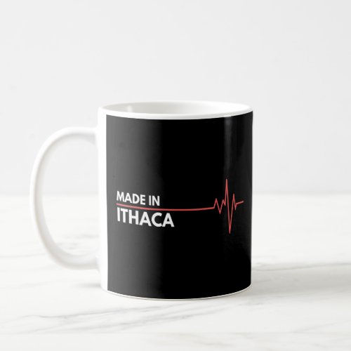 Made In Ithaca New York State Usa City Of Birth  Coffee Mug
