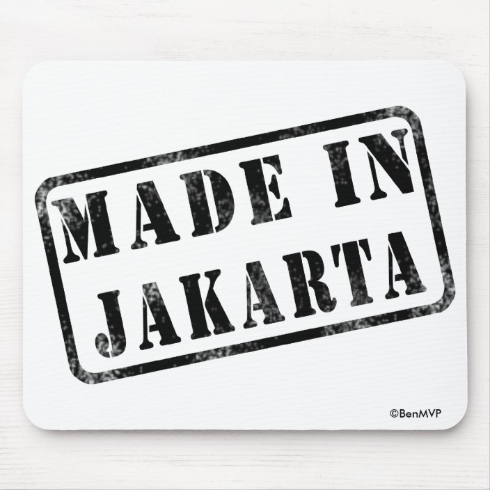 Made in Jakarta Mouse Pad