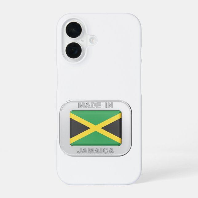 Made in Jamaica iPhone Case (Back)