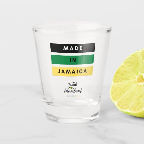 Made in Jamaica Shot Glass