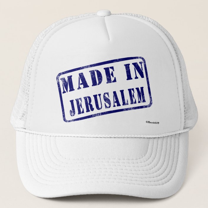 Made in Jerusalem Hat