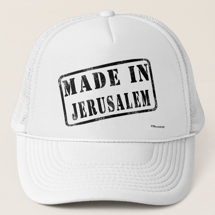 Made in Jerusalem Mesh Hat