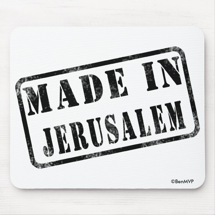 Made in Jerusalem Mousepad