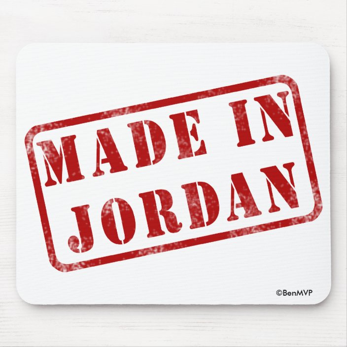 Made in Jordan Mousepad
