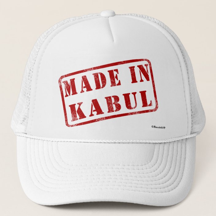 Made in Kabul Hat