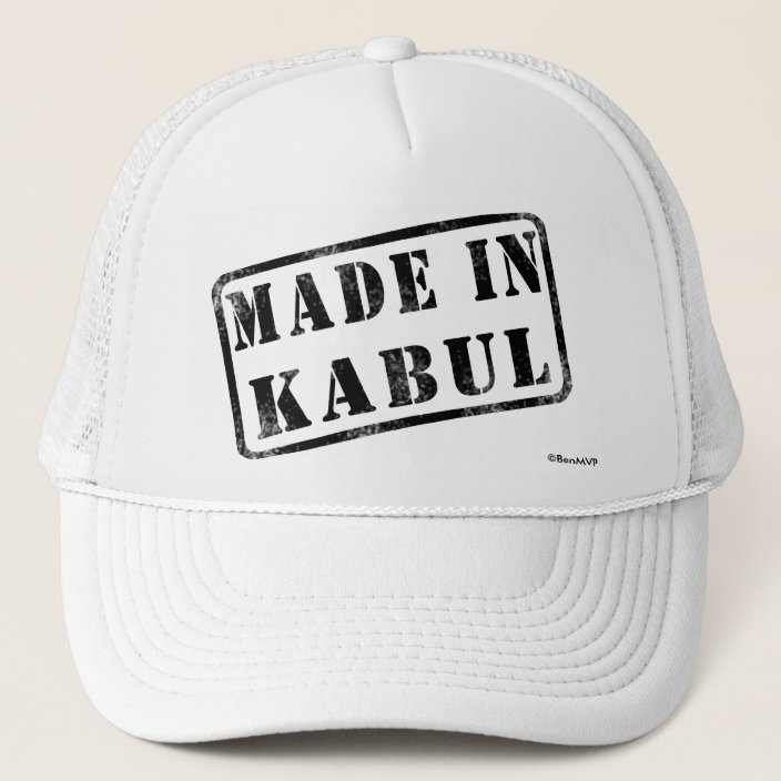 Made in Kabul Mesh Hat