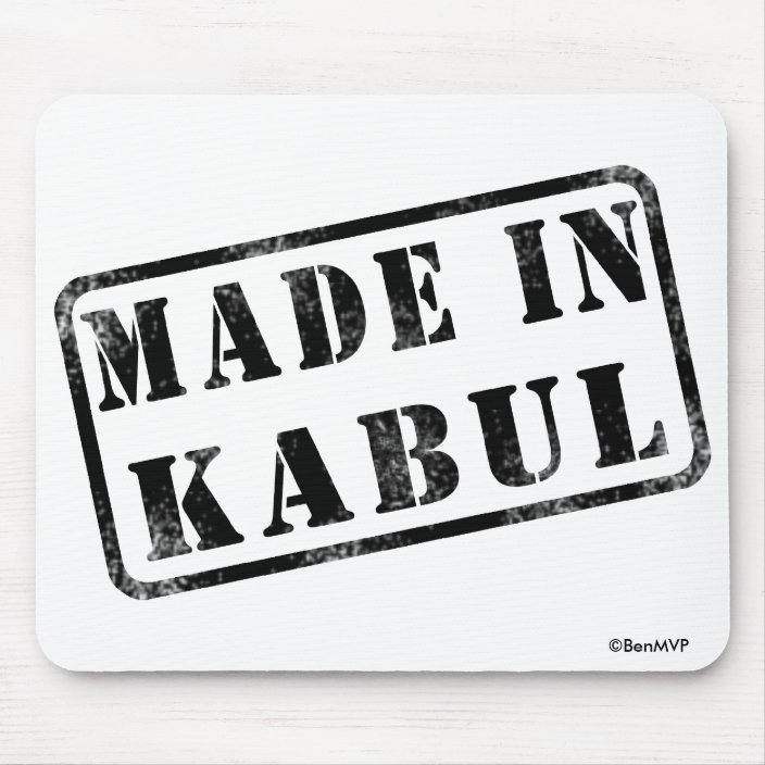 Made in Kabul Mouse Pad