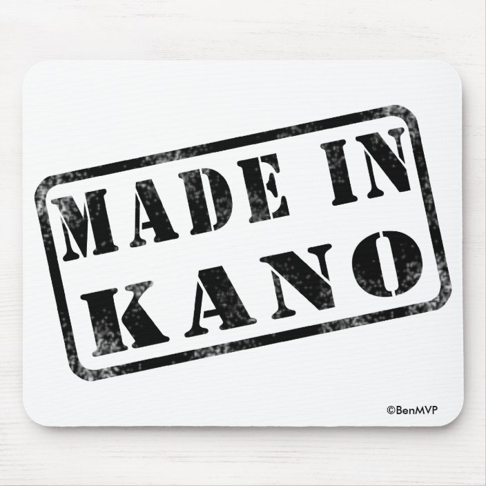 Made in Kano Mouse Pad