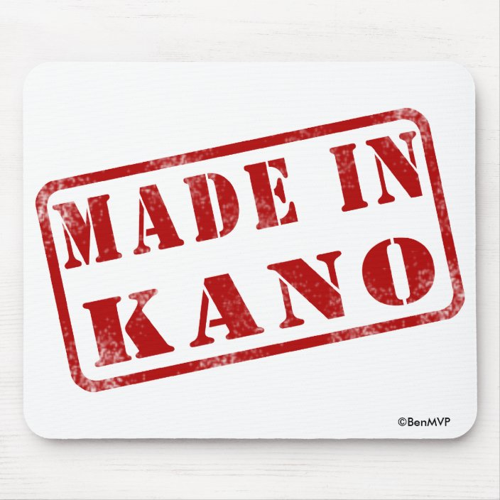 Made in Kano Mousepad