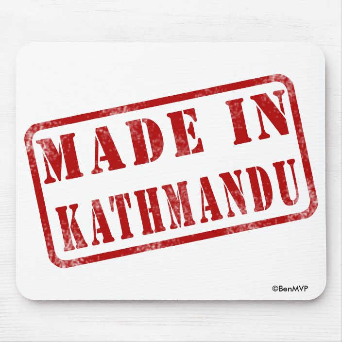 Made in Kathmandu Mouse Pad