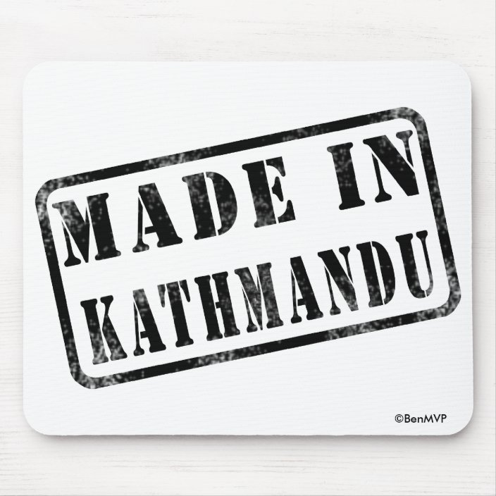 Made in Kathmandu Mousepad