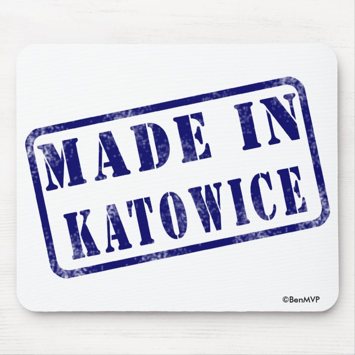 Made in Katowice Mouse Pad
