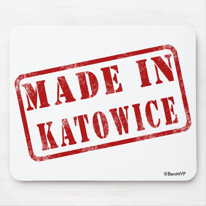 Made in Katowice Mousepad