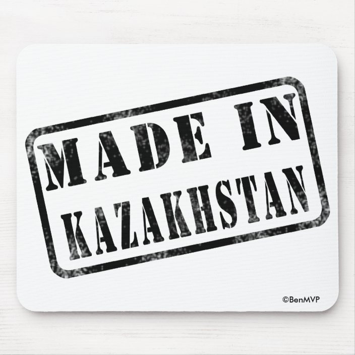 Made in Kazakhstan Mousepad