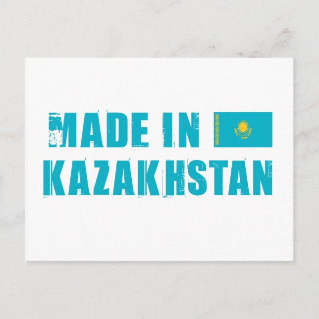 Made in Kazakhstan Postcard (Front)