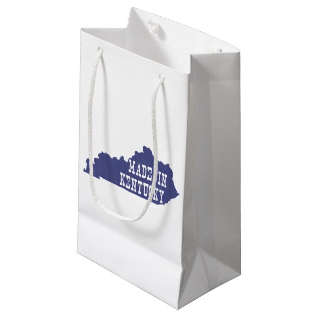 Made in Kentucky Silhouette Gift Bag (Front Angled)