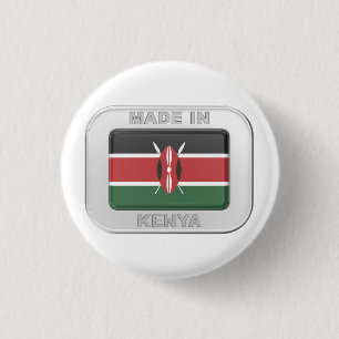 Made in Kenya Button