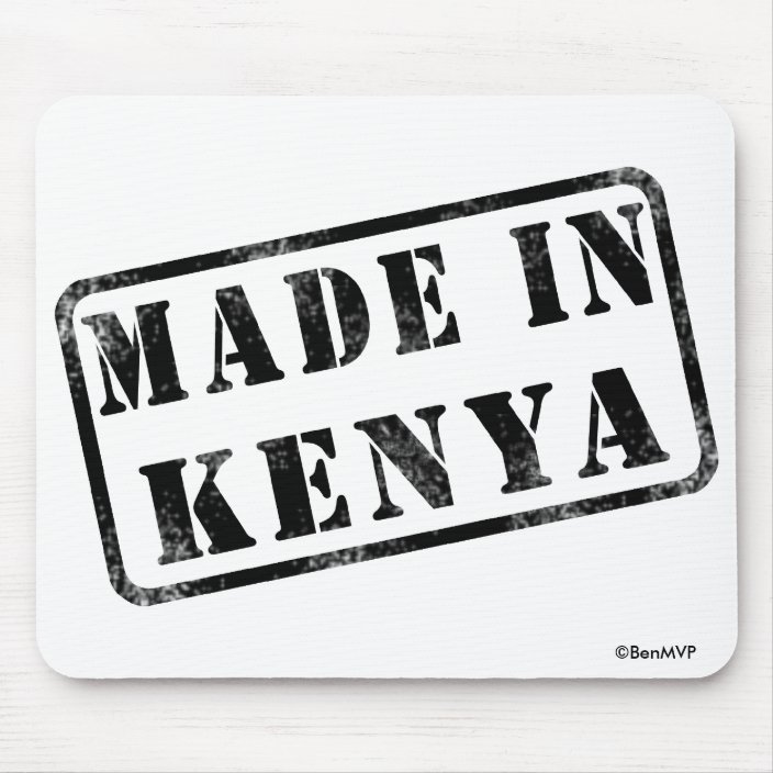 Made in Kenya Mouse Pad