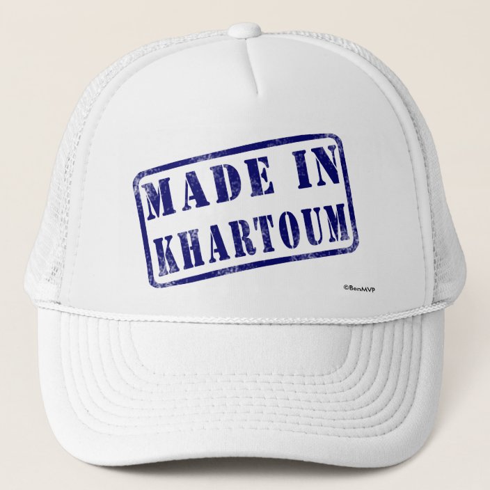 Made in Khartoum Mesh Hat