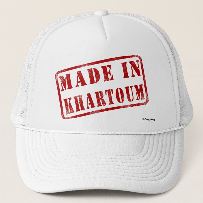 Made in Khartoum Trucker Hat