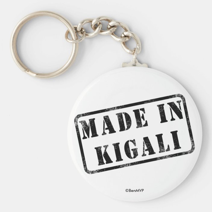 Made in Kigali Key Chain