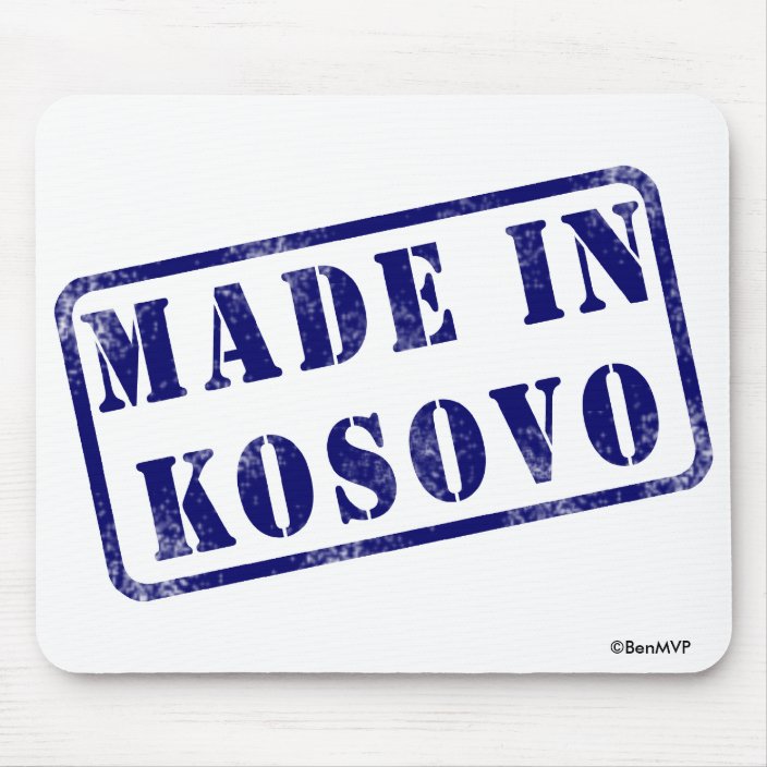 Made in Kosovo Mousepad