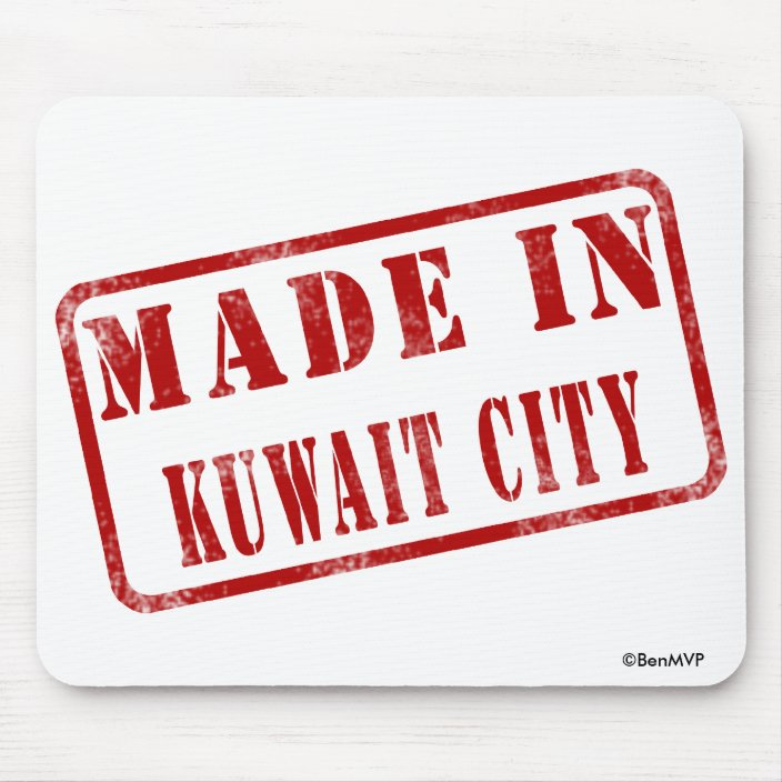 Made in Kuwait City Mouse Pad