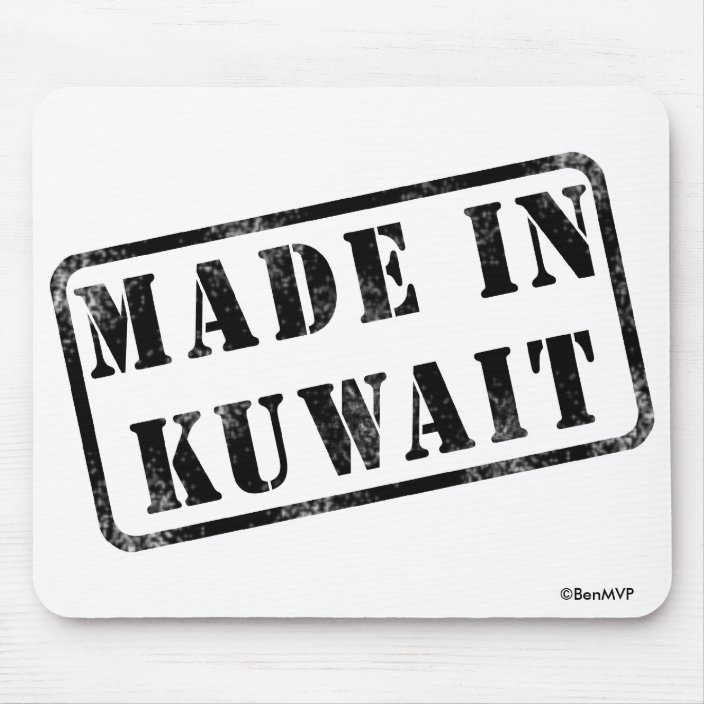 Made in Kuwait Mouse Pad