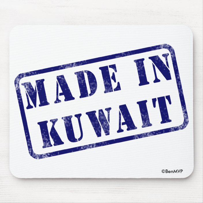 Made in Kuwait Mousepad