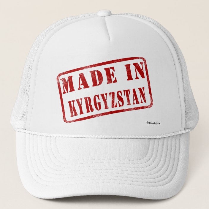 Made in Kyrgyzstan Mesh Hat