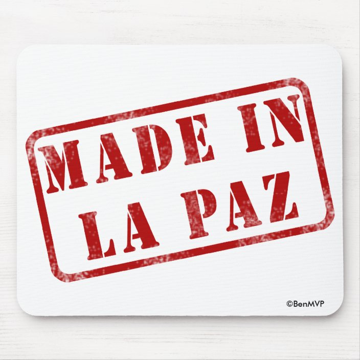 Made in La Paz Mousepad