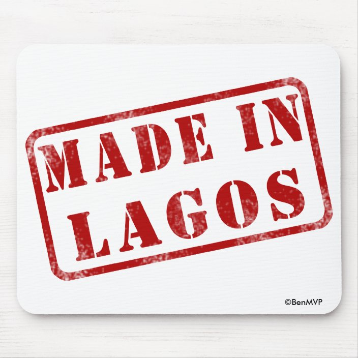 Made in Lagos Mousepad