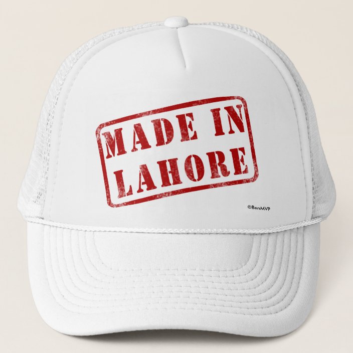 Made in Lahore Hat