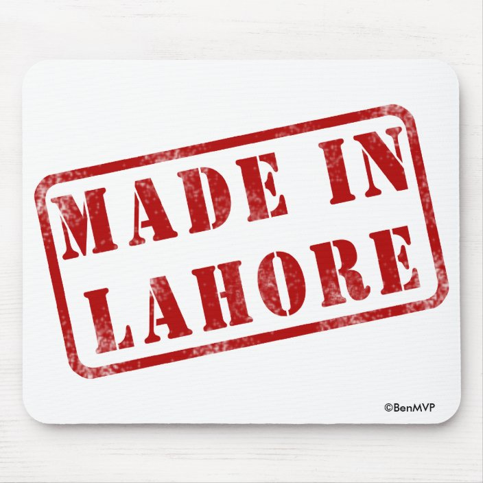 Made in Lahore Mousepad