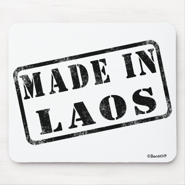Made in Laos Mouse Pad