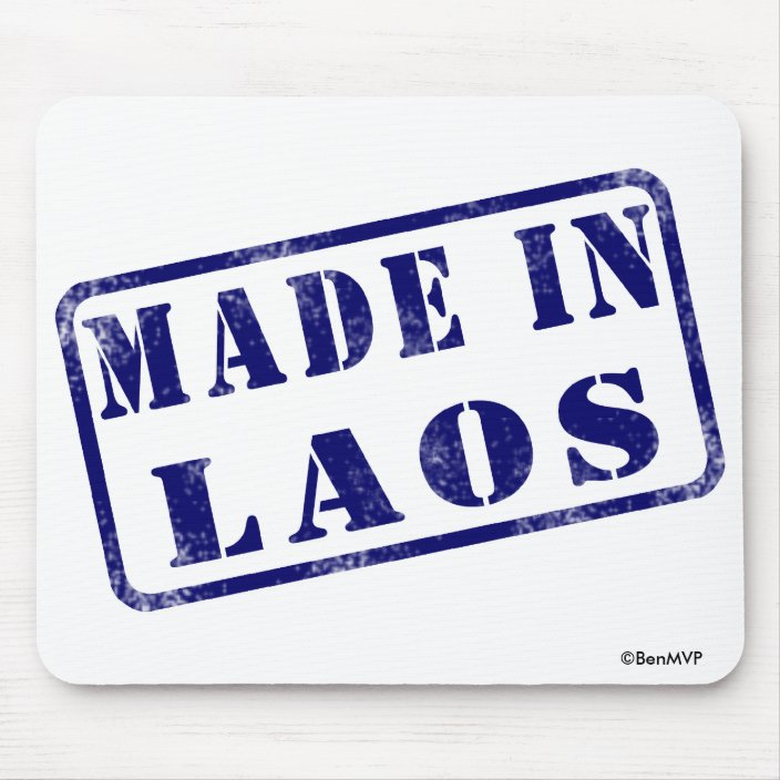 Made in Laos Mousepad