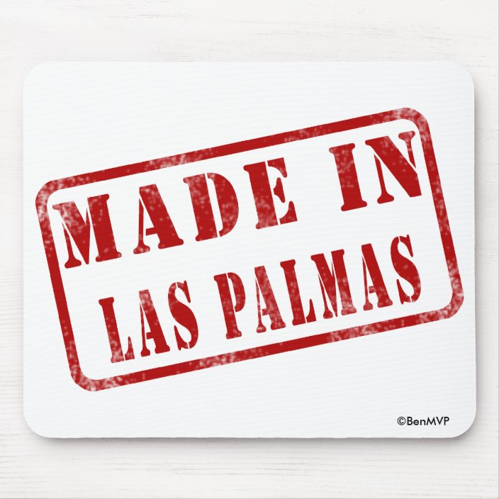 Made in Las Palmas Mousepad