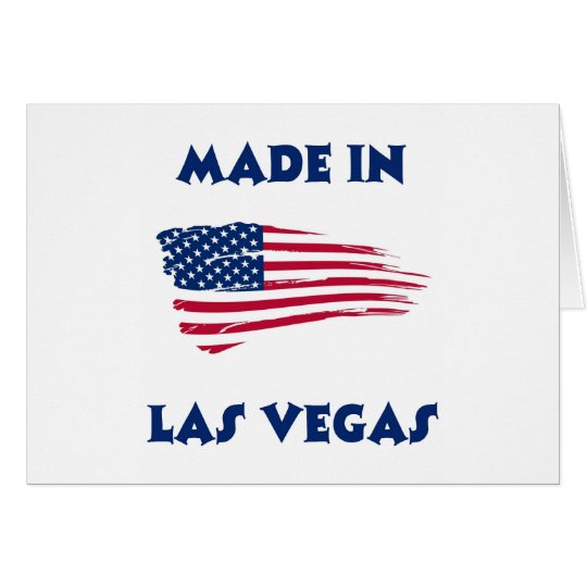 MADE IN LAS VEGAS CARD