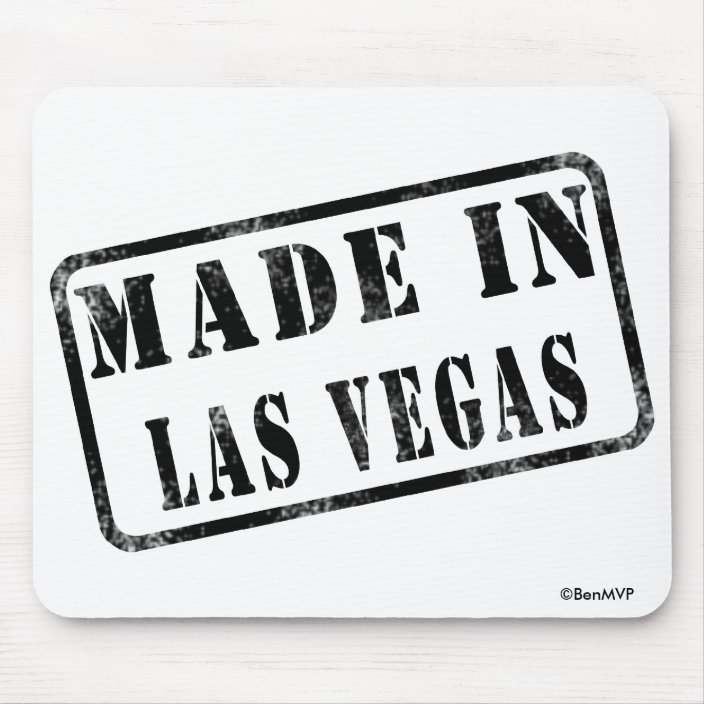 Made in Las Vegas Mouse Pad