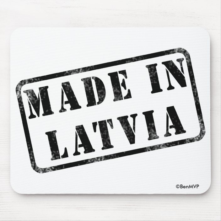Made in Latvia Mouse Pad