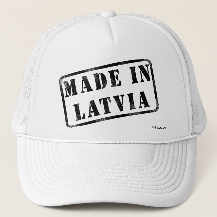 Made in Latvia Trucker Hat