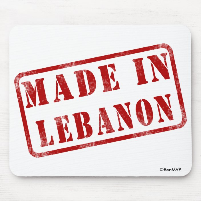 Made in Lebanon Mouse Pad