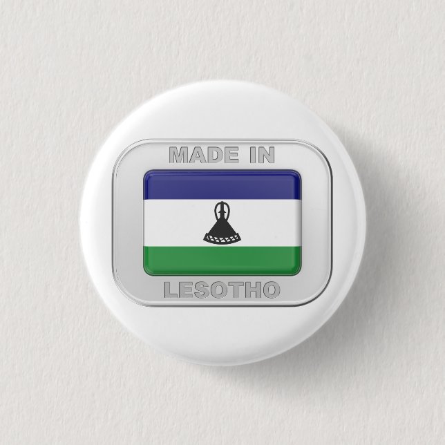 Made in Lesotho Button (Front)
