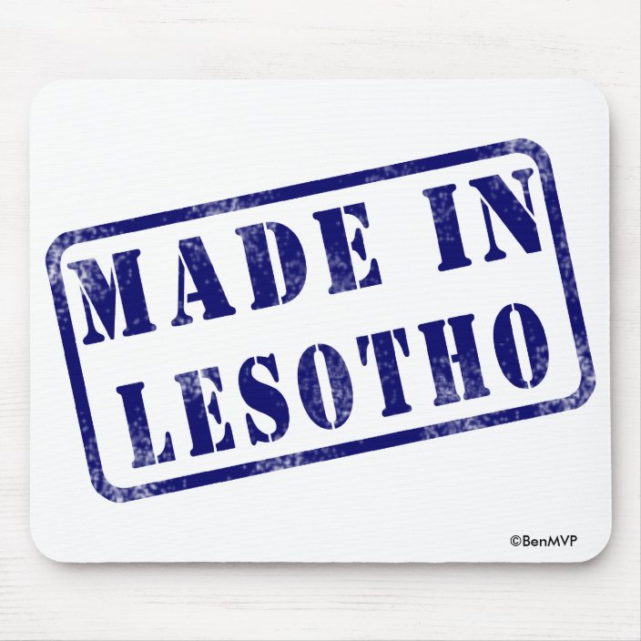 Made in Lesotho Mouse Pad