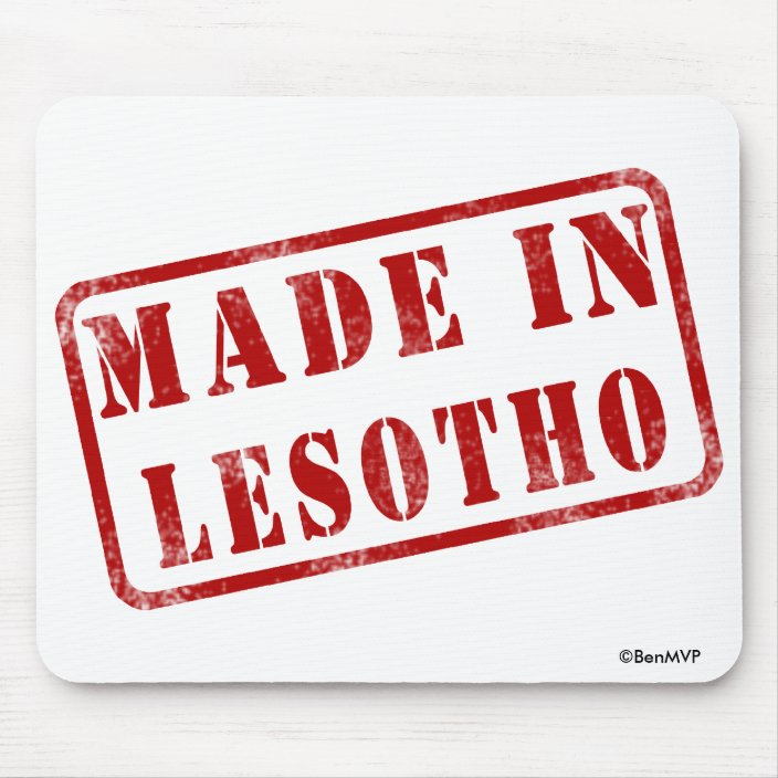 Made in Lesotho Mouse Pad