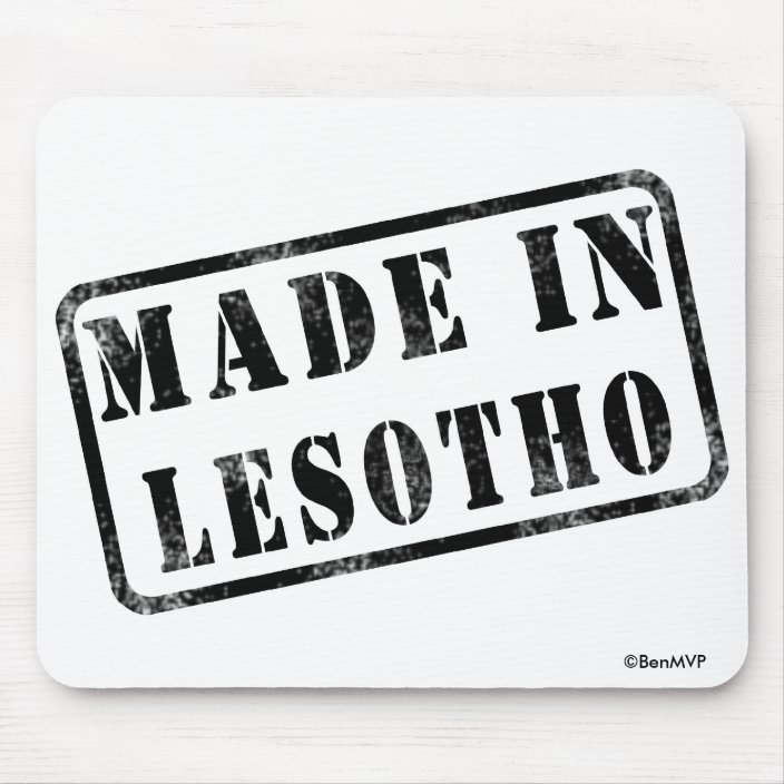 Made in Lesotho Mousepad