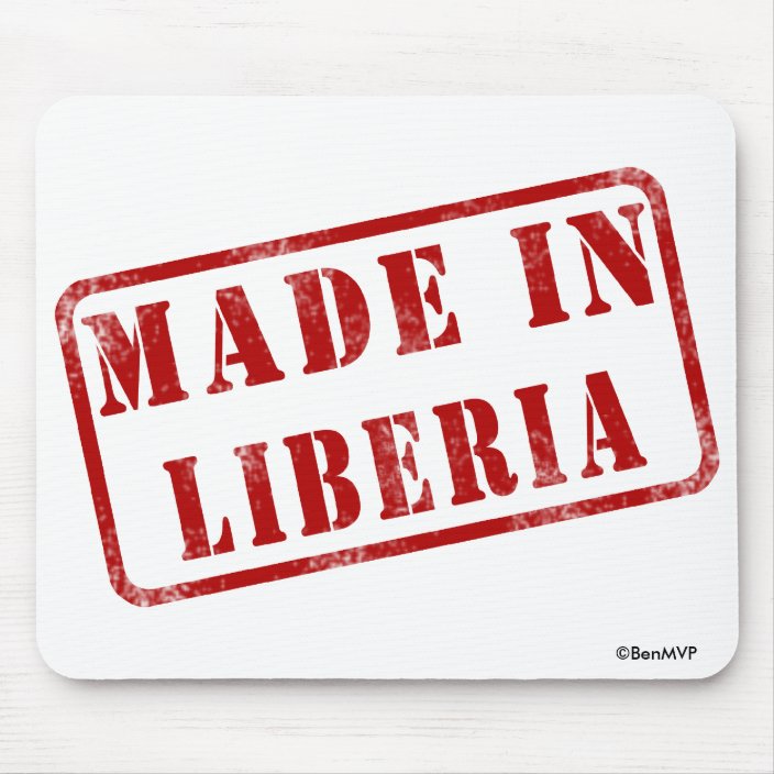 Made in Liberia Mousepad